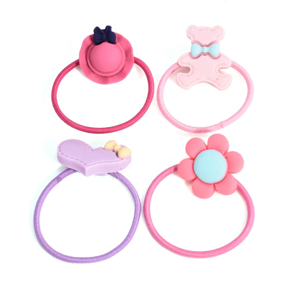 Set 10 dây cột tóc dễ thương cho nữ