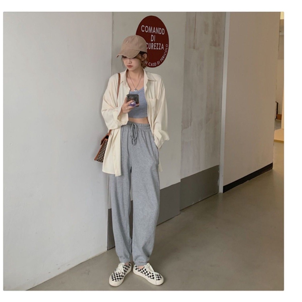 Áo Sơ Mi Voan Mỏng Dáng Rộng Thời Trang Dành Cho Nữ