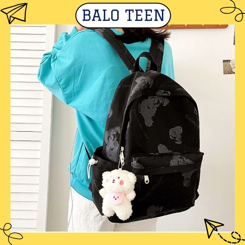 BALO NỮ NAM MINI THỂ THAO, ĐI HỌC, DU LỊCH THỜI TRANG UNISEX - TÚI CẶP XÁCH ĐỰNG LAPTOP ULZZANG COMFOR
