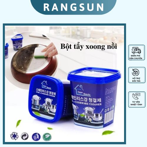 ẩy Xoong Nồi - Tẩy Cặn Canxi - Vệ Sinh Nhà Tắm - Tẩy Gạch Men - Vệ Sinh Bếp - Làm Sạch Bàn Bếp, Sen Vòi