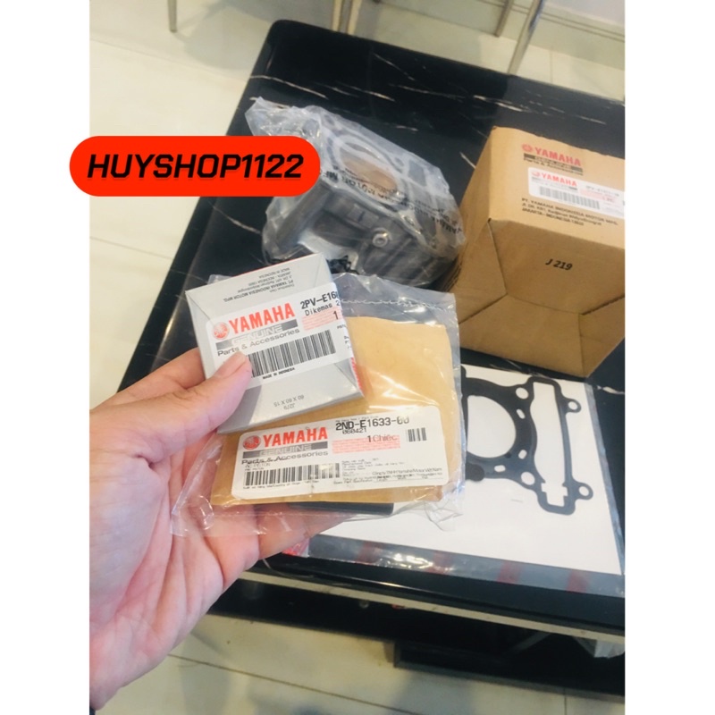 Full Set Lòng Exciter 150 MXKING + Piston 3C1 dùng cho Exciter 135 -Exciter 150