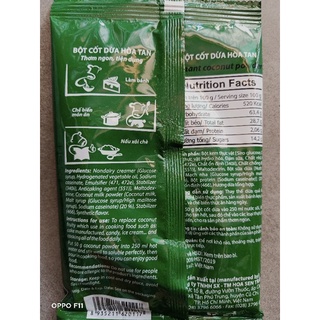 BỘT CỐT DỪA SANCA