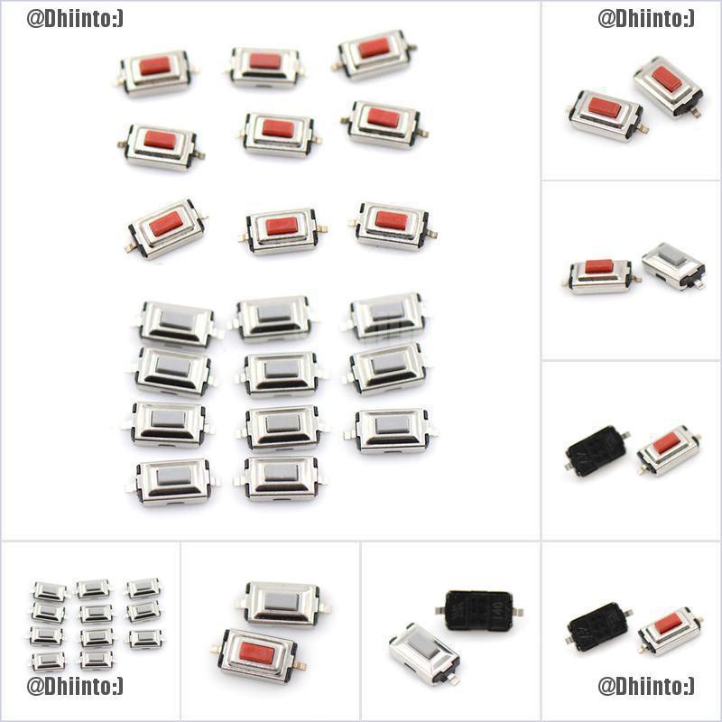 Set 20 Công Tắc Nút Nhấn 3 * 6 * 2.5Mm Chuyên Dụng