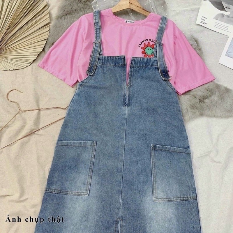 SET YẾM JEANS + ÁO PULL ____ [HÌNH THẬT]