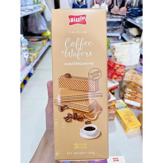 Bánh xốp Bissin kem cà phê 100g