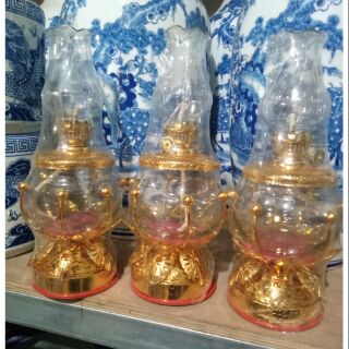 Đèn thờ dầu Cát Tường Lưu Ly size to