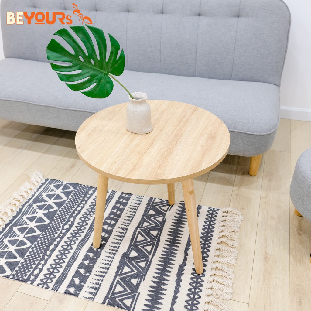 Bàn Trà Gỗ Sofa Tròn BEYOURs Hiện Đại Lắp Ráp Bee Nội Thất Phòng Khách