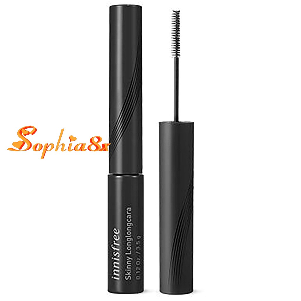 Mascara chuốt mi Innisfree Skinny giúp cong dày dài hiệu quả