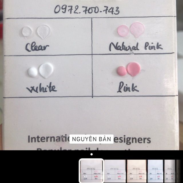 Bột đắp Mỹ 3in1 đắp nhúng làm hoa kèm ảnh thật