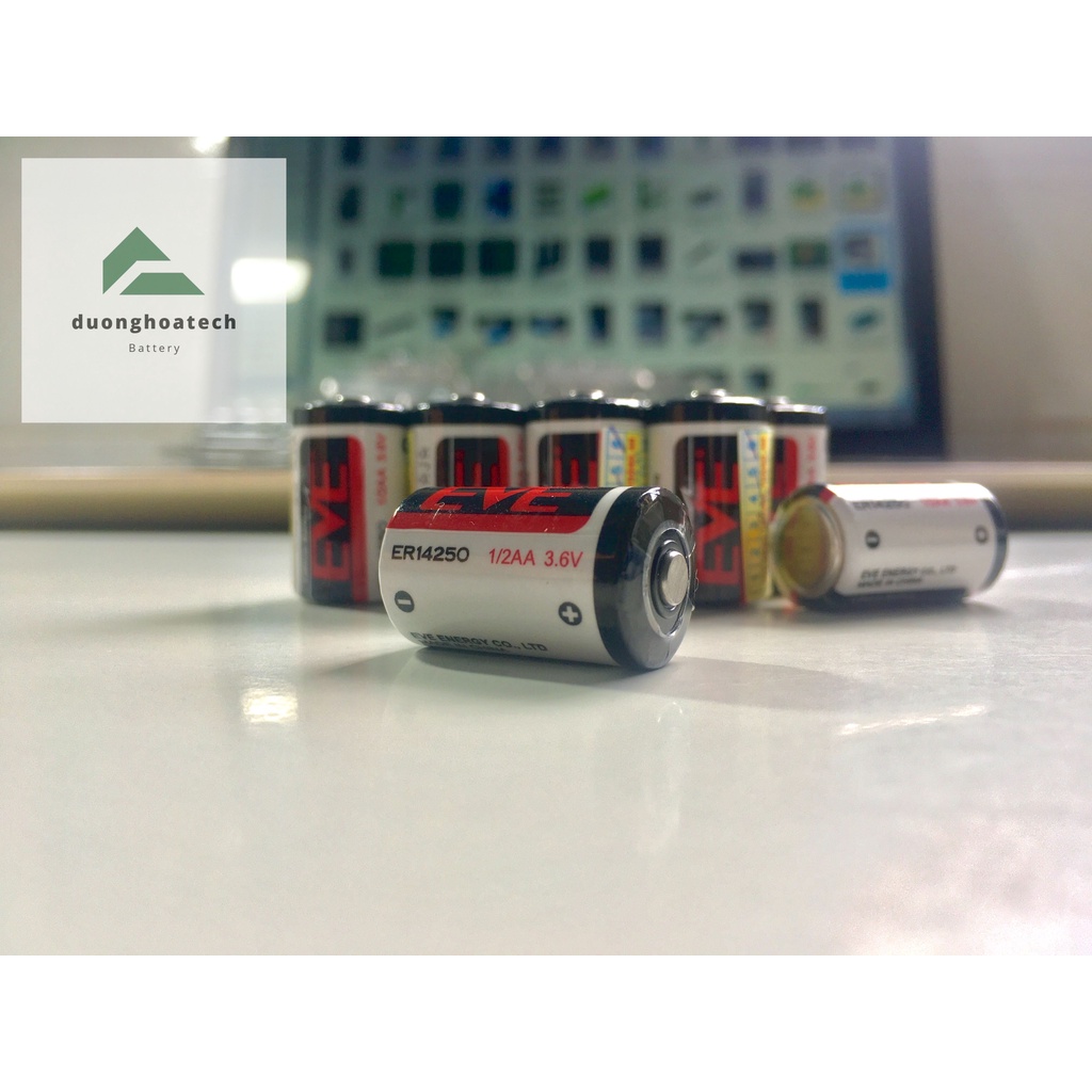 Pin EVE ER14250 Lithium 3.6V 1/2AA 1200mAh Pin Nuôi Nguồn
