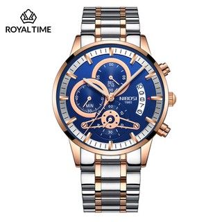 [Tặng vòng tay]Đồng hồ nam NIBOSI chính hãng NI2309-1.01H thời trang sành điệu
