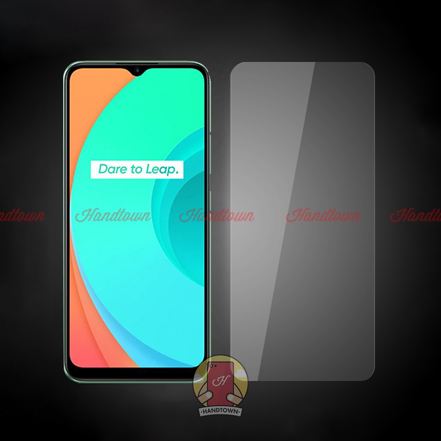Cường lực trong suốt 2.5D không full màn dành cho Realme C11