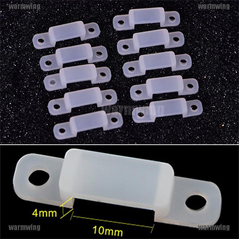 Set 50 Kẹp silicone Mềm Cố Định Đèn Ngủ 10 / 14mm