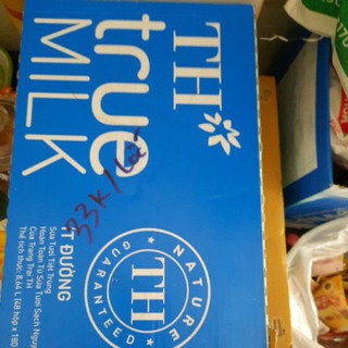 Sữa TH True milk ít đường loại 180ml/48 hộp