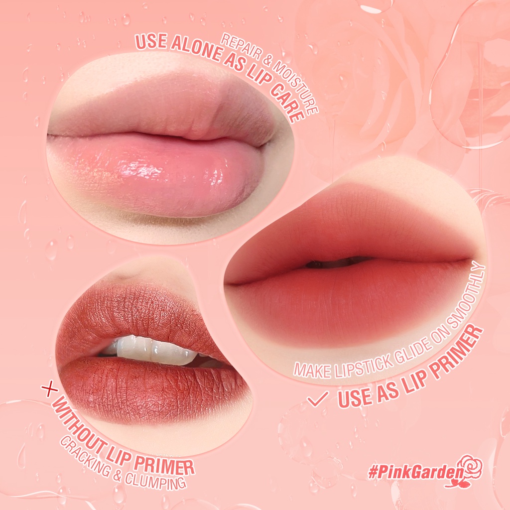 [Hàng mới về] Son dưỡng môi Pinkflash chiết xuất từ dầu thực vật làm mềm mại trọng lượng 30g