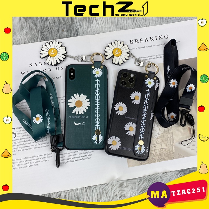 Ốp Lưng iPhone 7/8/7Plus/8Plus/X/XS/XR/XSMax/11/11Pro/11ProMax Hoa Cúc Thời Trang - Mã TZAC251