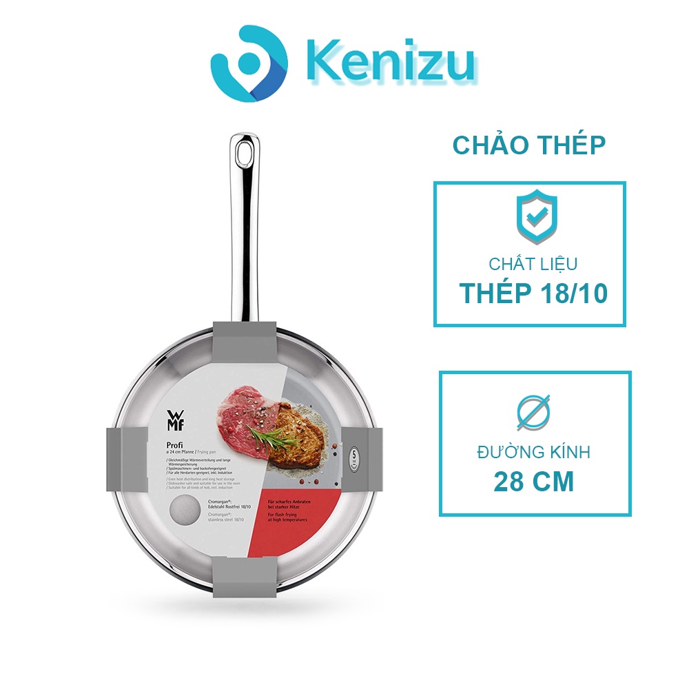 Chảo thép WMF PROFI 24cm - 28cm nhập khẩu Đức