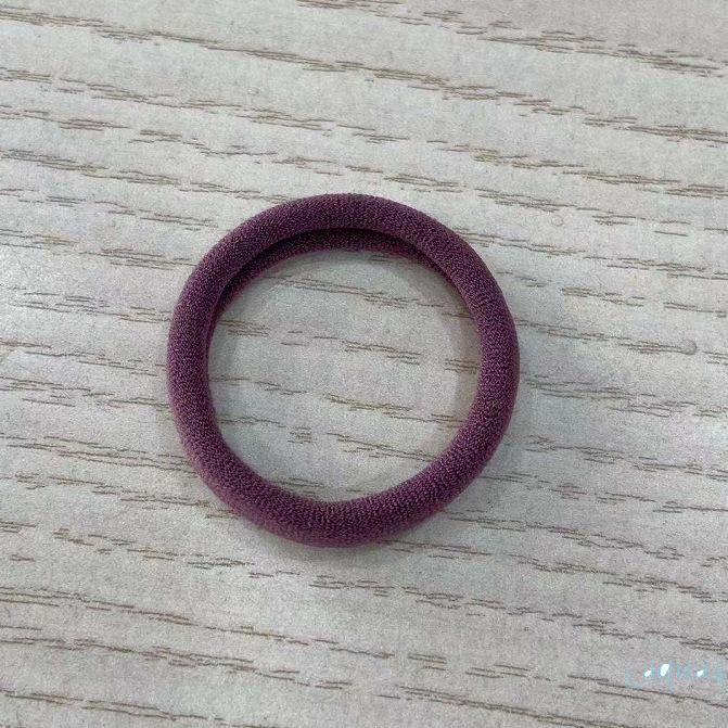 Dây buộc tóc co giãn đàn hồi màu kẹo ngọt không đường may thời trang cho nữ