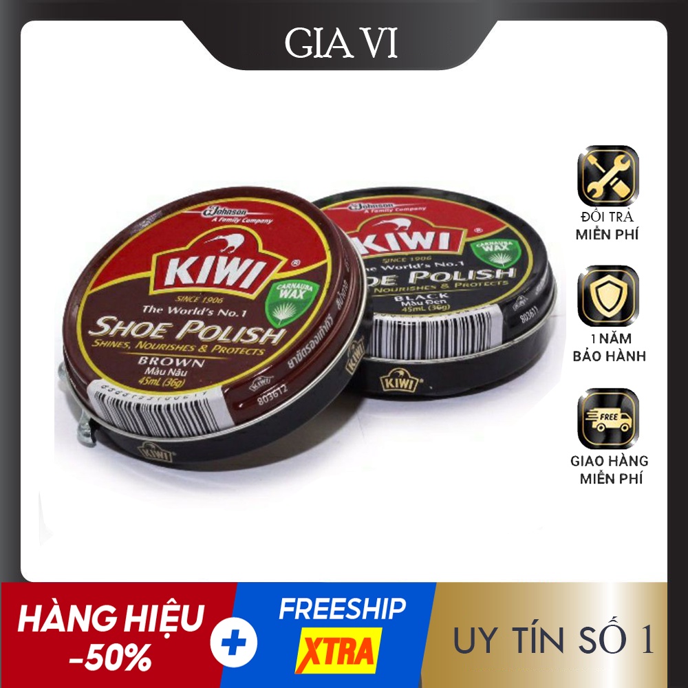 Xi đánh giày kiwi hàng Thái Lan, giày bóng chống chày xước hàng chính hãng