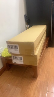 Đèn flat one 90cm bản yellow+white