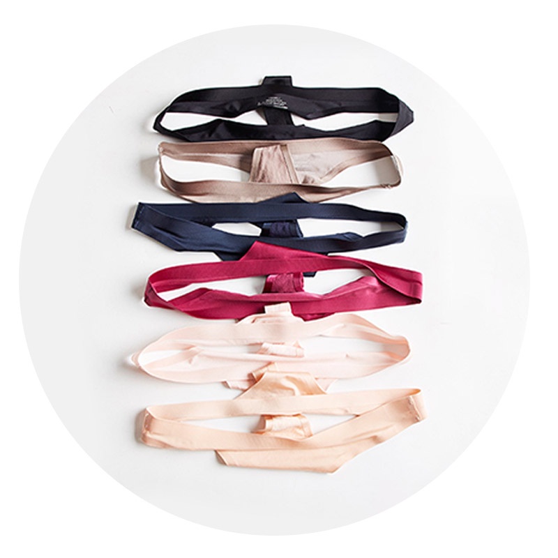 Set 3 quần lót zxyouping lưng thấp không đường may màu trơn quyến rũ cho nữ