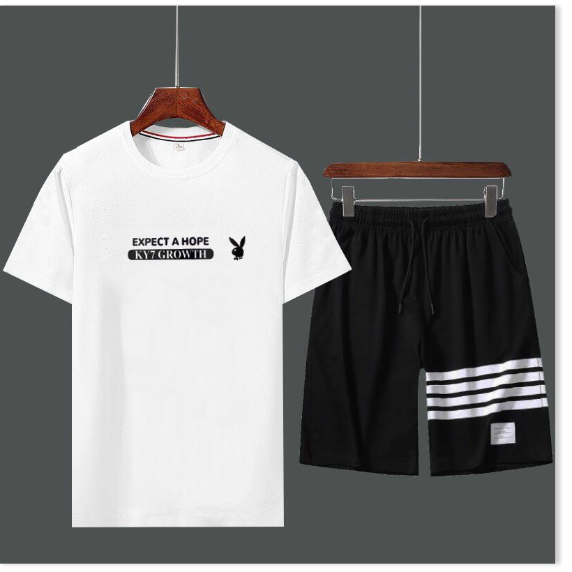 SET BỘ ĐỒ THUN HÈ CỰC CHẤT ÁO THUN QUẦN NGẮN HOT HOT THỜI TRANG MỚI THỜI TRANG KME FASHION
