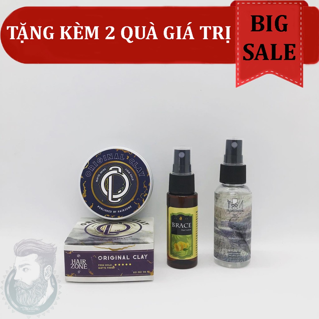 ✅[TẶNG 2 QUÀ] Sáp Vuốt Tóc Nam Original Clay + Tặng Pre Styling & Hair Lotion