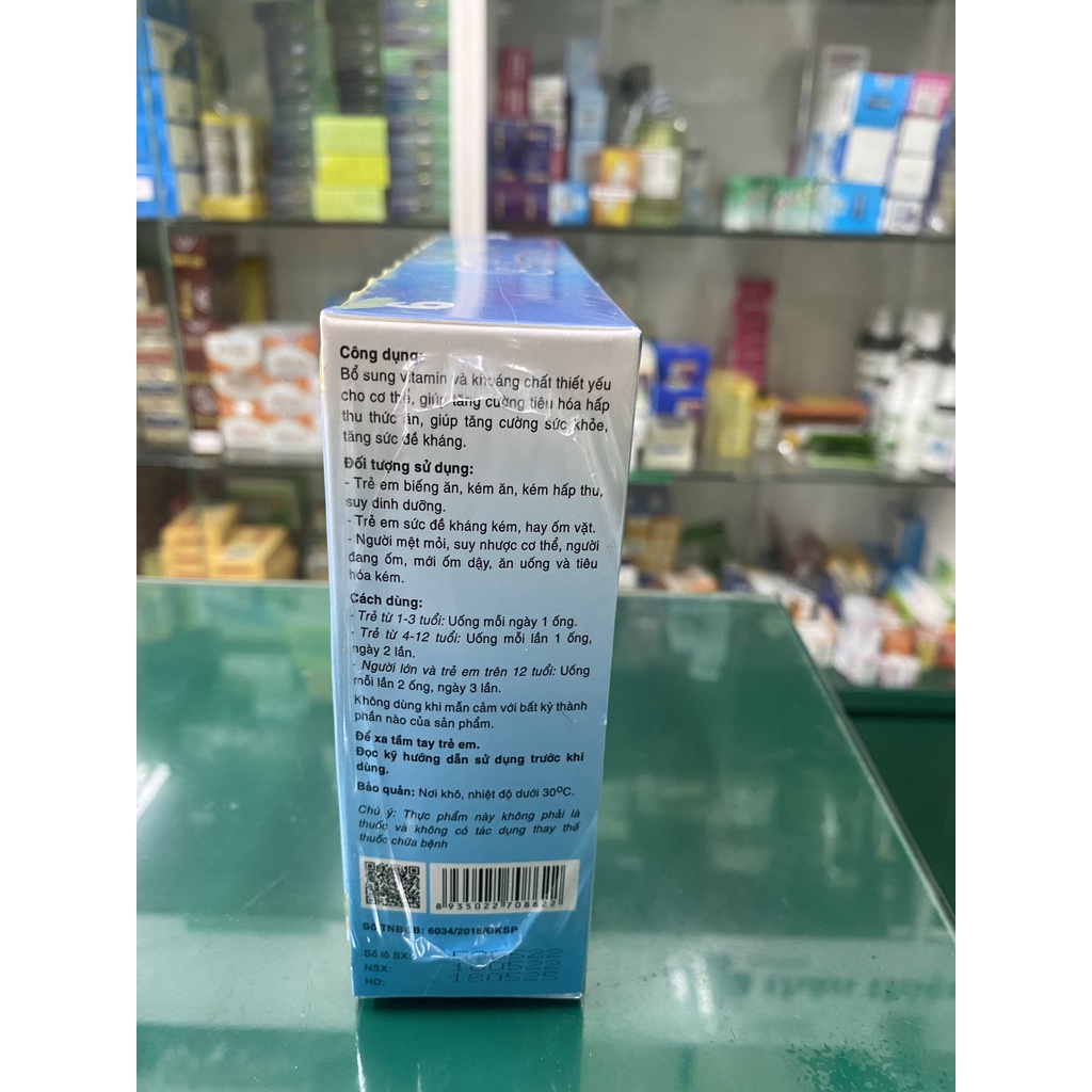 Ống uống Oralplus Gold - Hỗ trợ giúp trẻ ăn ngon miệng, cải thiện tính biếng ăn ở trẻ, tăng cường hấp thu dưỡng chất