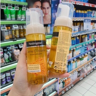 Sữa rửa mặt tạo bọt Neutrogena Nghệ Curcuma Clear 150ML