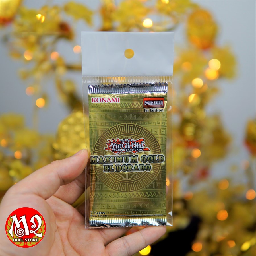 Gói thẻ bài Yugioh Maximum Gold El Dorado - 7 lá bài - Nhập khẩu từ Hoa Kỳ USA