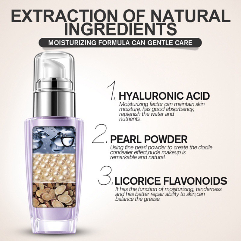 [Hàng mới về] Kem trang điểm bảo vệ da khỏi các tác động dưỡng ẩm lâu trôi 40ml | BigBuy360 - bigbuy360.vn