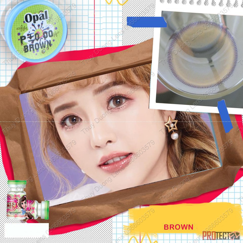 9 mẫu Lens nâu tây hot nhất 2019