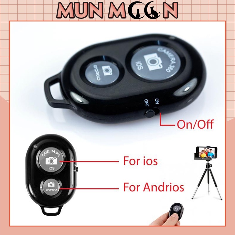 Remote/Điều khiển Chụp ảnh chụp hình Selfie Từ Xa Tự Động, remote shutter cực tiện lợi/Max