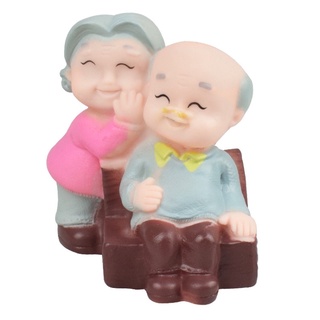 ông bà thì thầm trang trí bánh