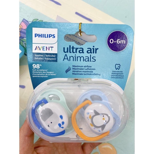 Ty giả Avent Philip Ultra Air mix ngẫu nhiên cho bé