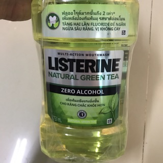 Nước Súc Miệng Trà Xanh Listerine Natural Green Tea 750ml giá rẻ