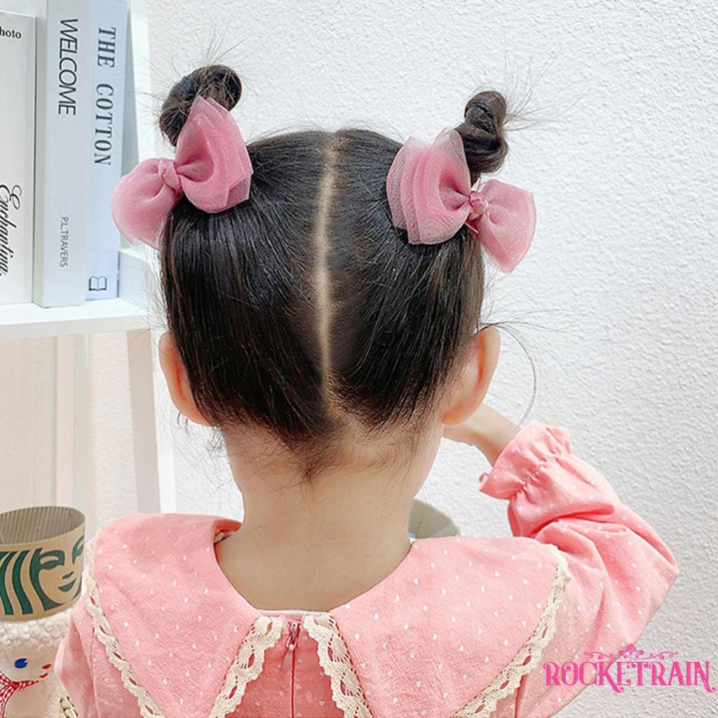 Kẹp Tóc Nơ Dễ Thương Cho Bé Gái