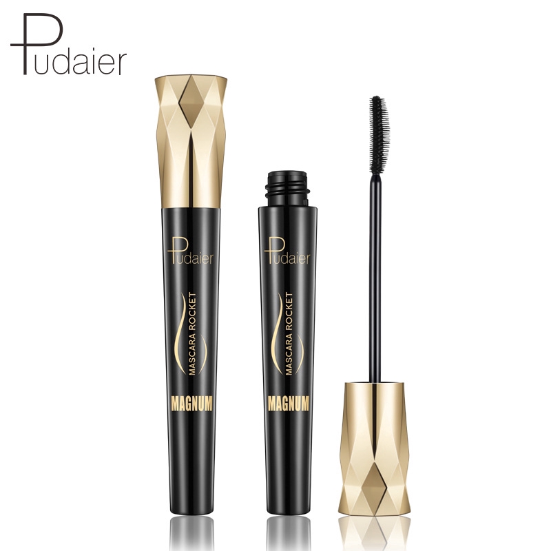 [Hàng mới về] Mascara sợi tơ 4D Pudaier chống nước nhanh khô chuốt mi dài dày và cong vút sắc sảo