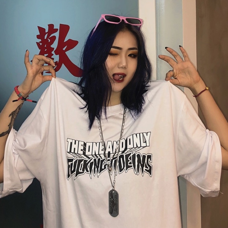 Áo thun nam nữ, áo phông shopcossi form rộng chất cotton in hình only