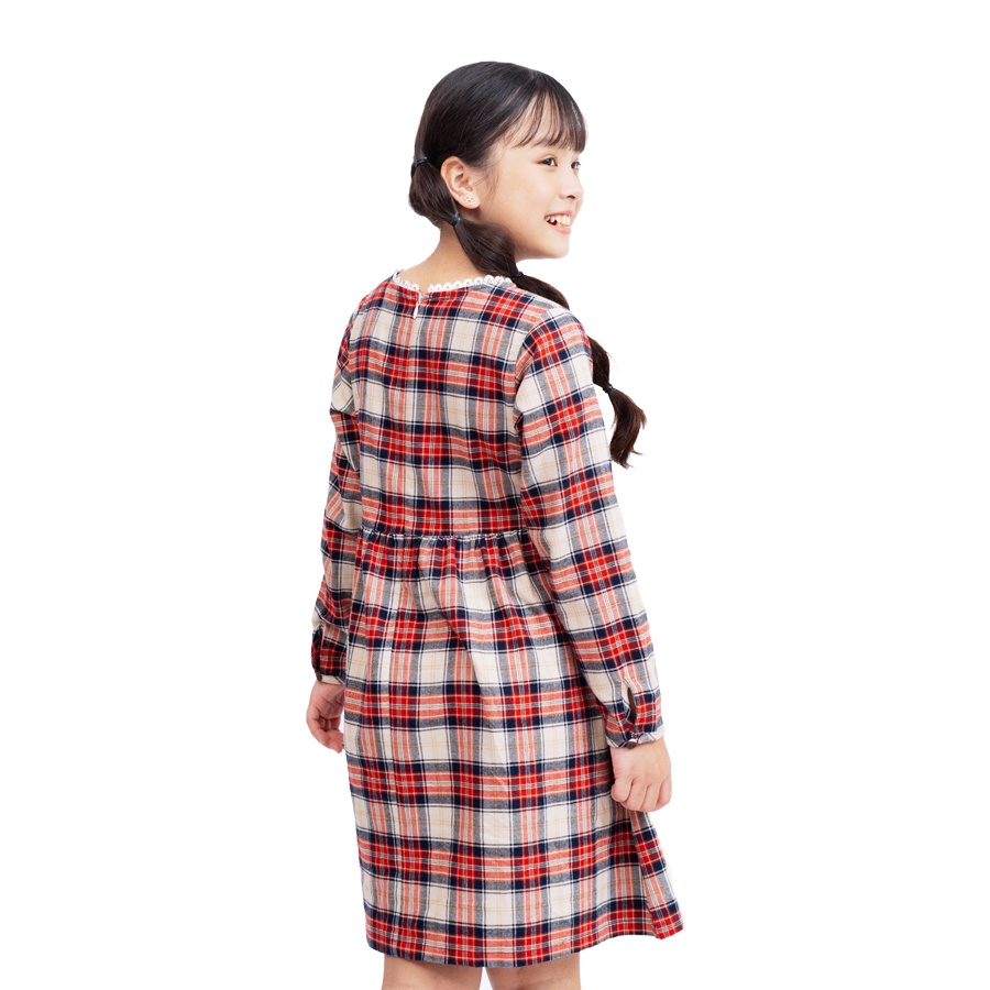 Váy Dài Tay Bé Gái ARDILLA Phong Cách Vintage, Chất Liệu Vải Mềm Mại Cho Bé Từ 6-13 Tuổi TA8500-VDT