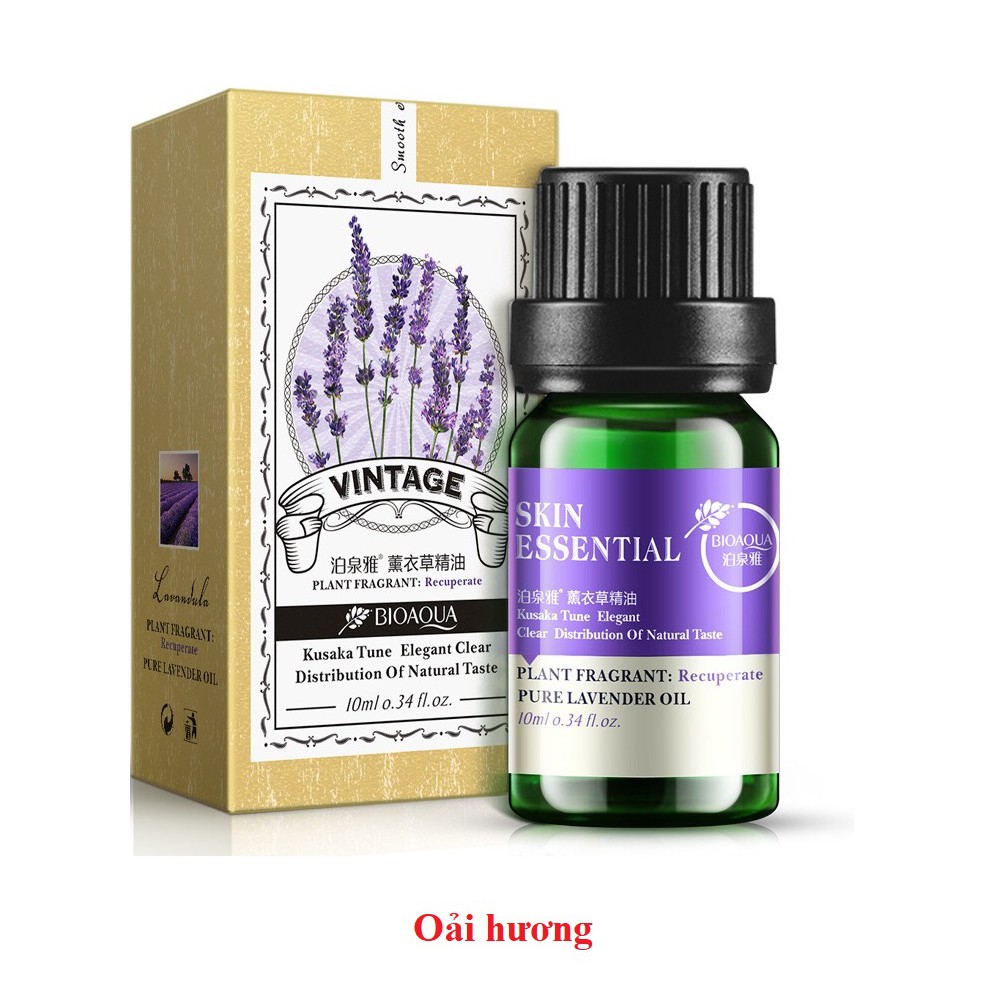 Tinh dầu tự nhiên dưỡng ẩm mịn da Vintage Essential Oil Bioaqua | BigBuy360 - bigbuy360.vn