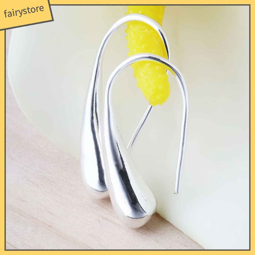 Hoa Tai Xi Bạc Dáng Dài Cho Nữ