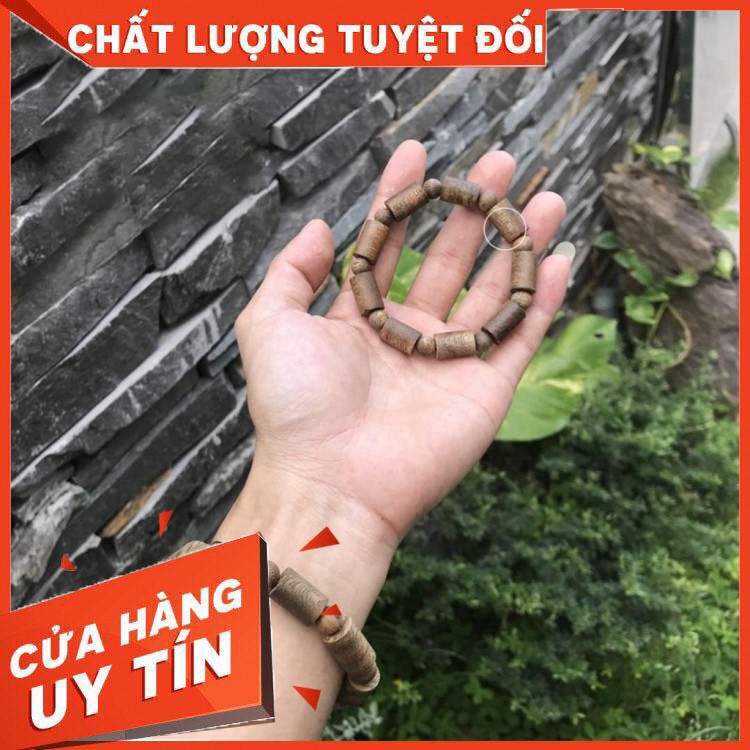 Vòng Tay Trầm Hương Đốt Trúc 100% Trầm tự nhiên giữ mùi hương vĩnh viễn