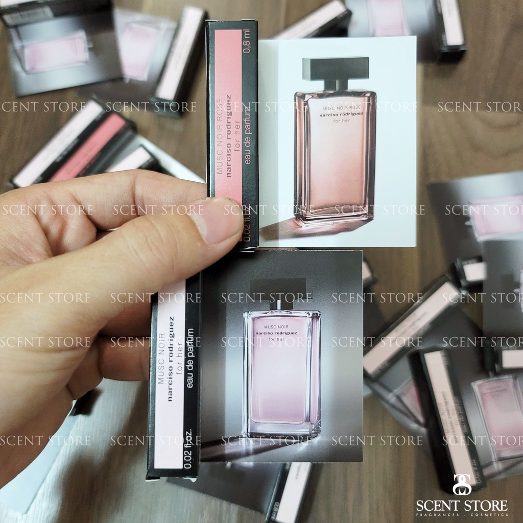 Scentstorevn - Vial chính hãng nước hoa Narciso for Her Musc Noir, Musc Noir Rose [0.8ml]