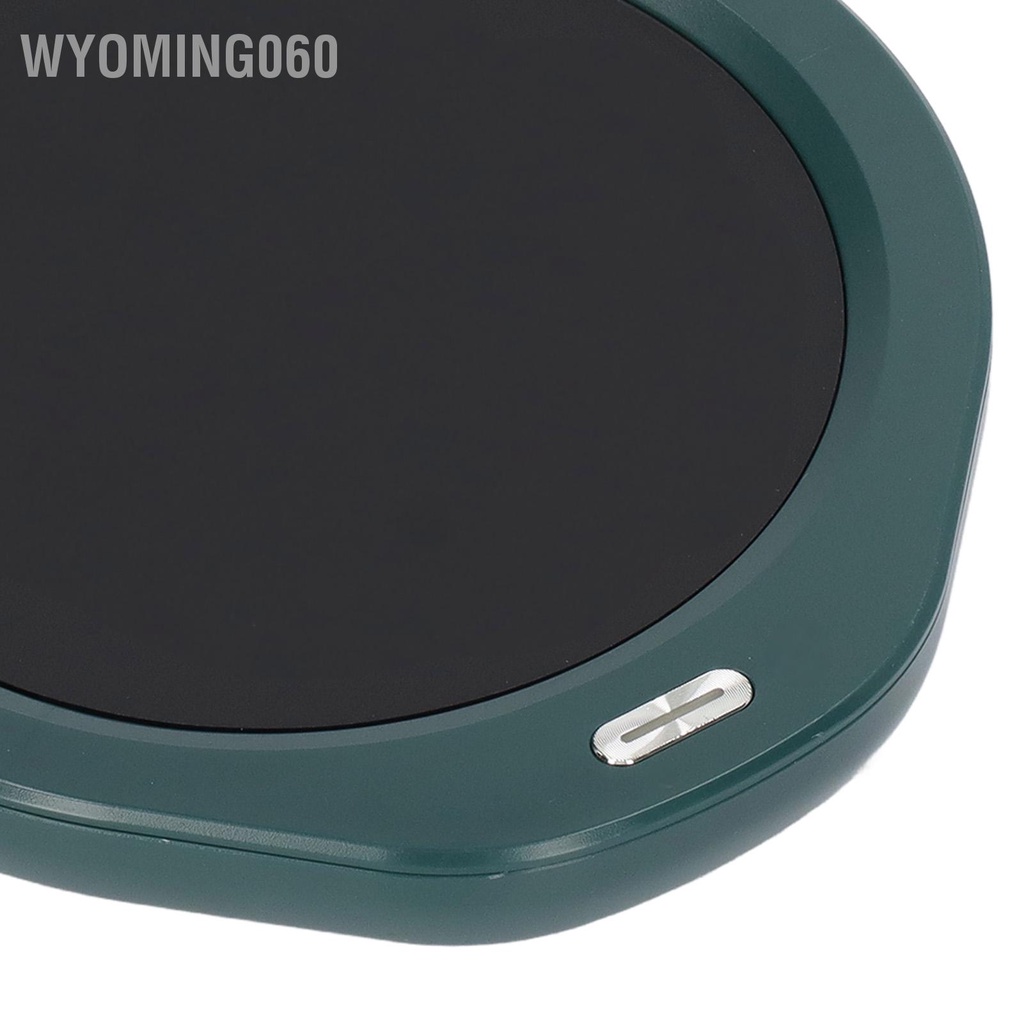 Wyoming060 Máy hâm nóng cốc cà phê 55 ℃ Nhiệt độ không đổi Tự động ngắt nguồn trà với 2 mức điều chỉnh Bộ Hoa Kỳ Cắm 110V