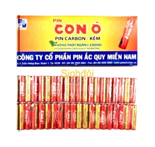 Pin 3A con ó - 4 viên
