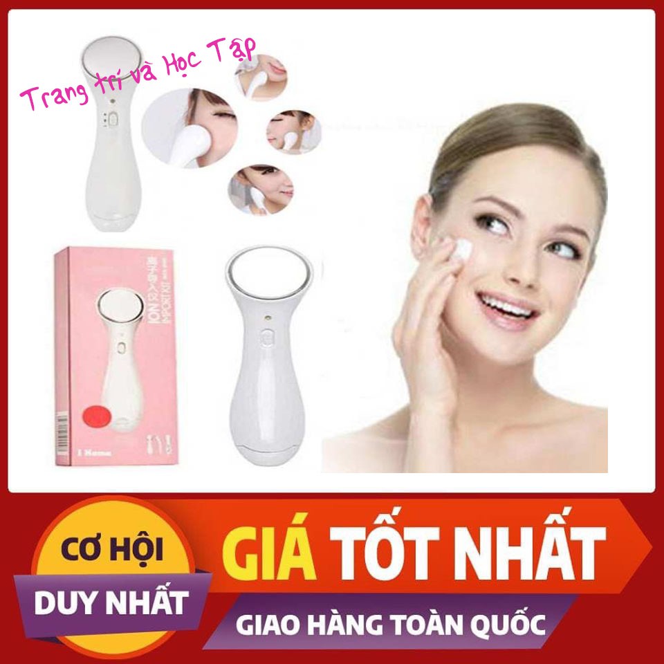 [ Xả kho ] Máy massage da mặt ion, làm đẹp mùa hè