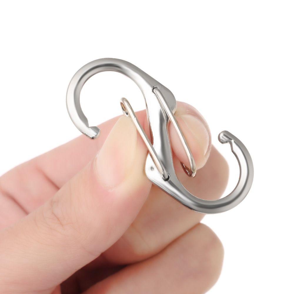 Set 10 Khóa Hai Mặt Bằng Hợp Kim Kẽm Siêu Bền Dùng Cắm Trại Ngoài Trời SHOUKEY