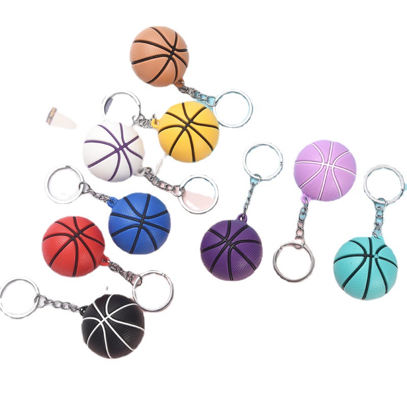 Bóng rổ móc khóa bóng thể thao