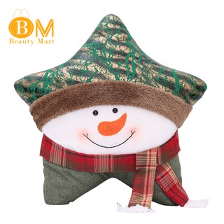 Gối nhồi bông hình người tuyết & ông già Noel